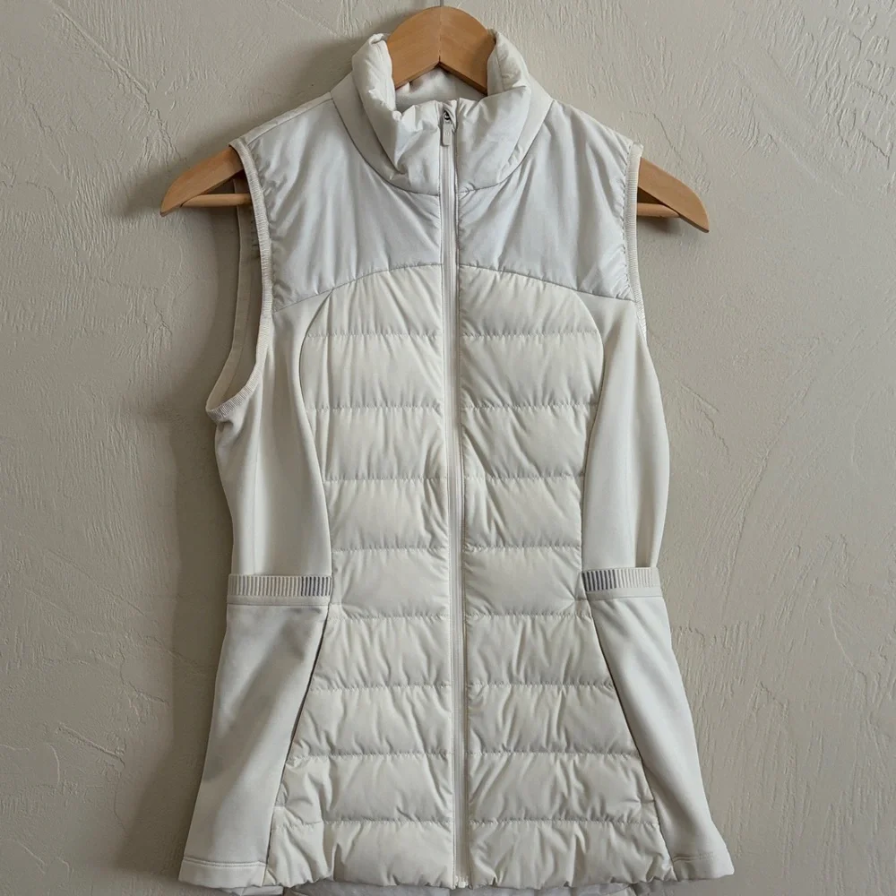 Lululemon Athletica Ivory Down for it All Vest. Excellent Condition! - Picture 6 of 7